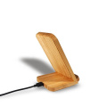 Multifunctional Wireless Charging Bamboo Wood Wireless Phone Charger stand Multifunctional Fast 5w 7.5w 10w